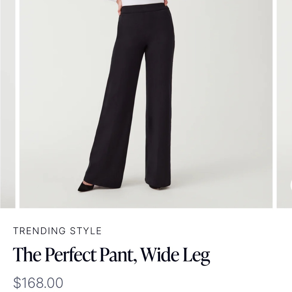 Spanx the Perfect Pant Wide Leg